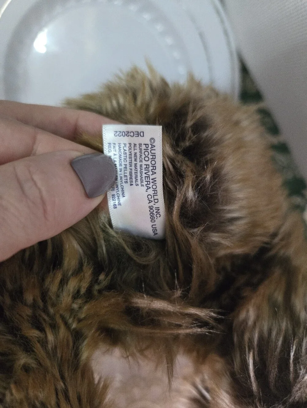 4/$15 Aurora World Sloth Plush Stuffed Animal Brown Tan Cream